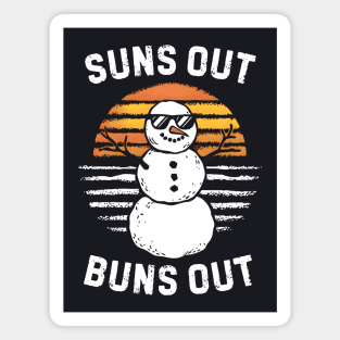 Suns Out Buns Out Magnet